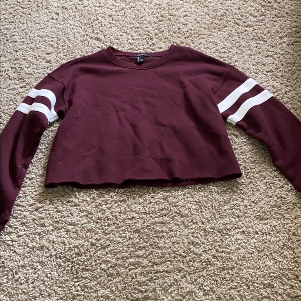 Cropped sweatshirt